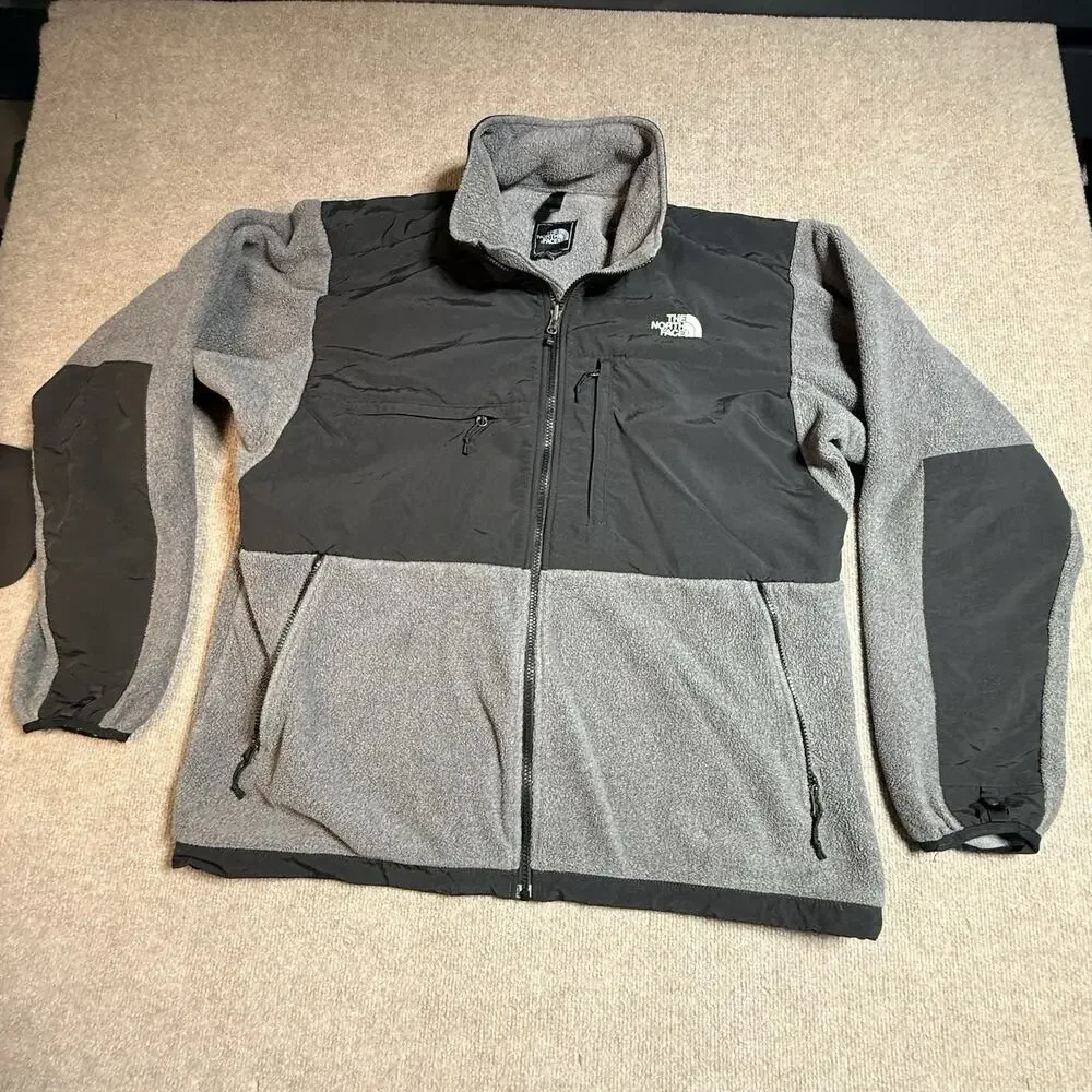 The North Face Denali Polartec Fleece Jacket Men’s XL Black Full‎ Zip Outdoor